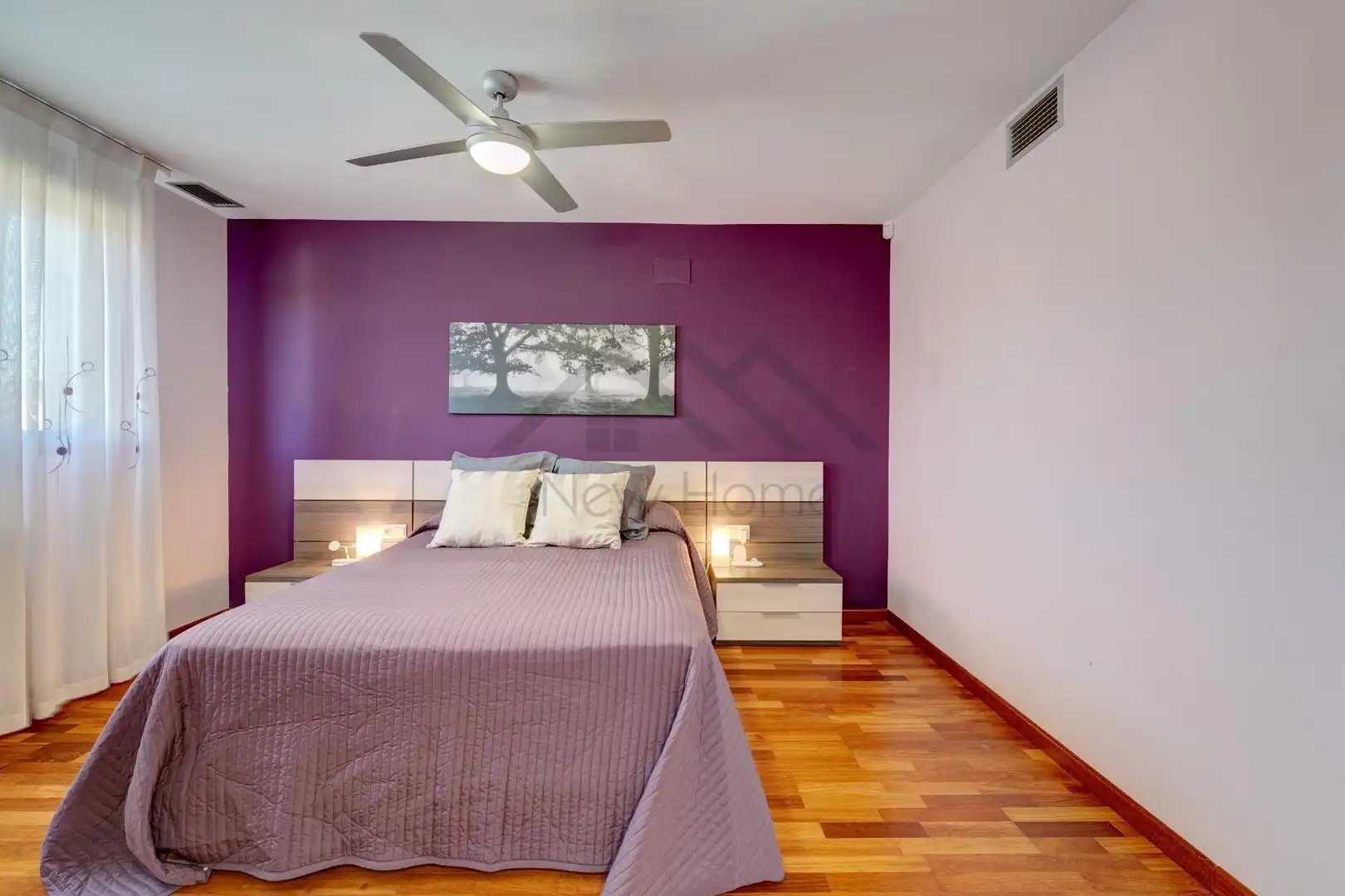 Bedroom of Detached homes for sale in Bétera  with Air Conditioner, Private garden and Parquet flooring
