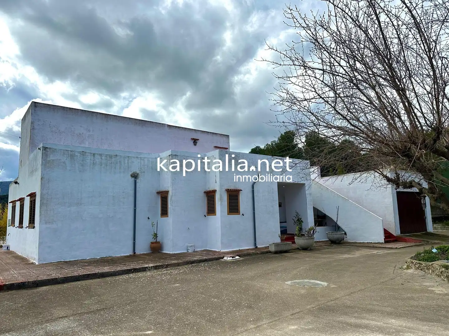 Exterior view of Houses for sale in Alcoy / Alcoi  with Air Conditioner, Private garden and Terrace