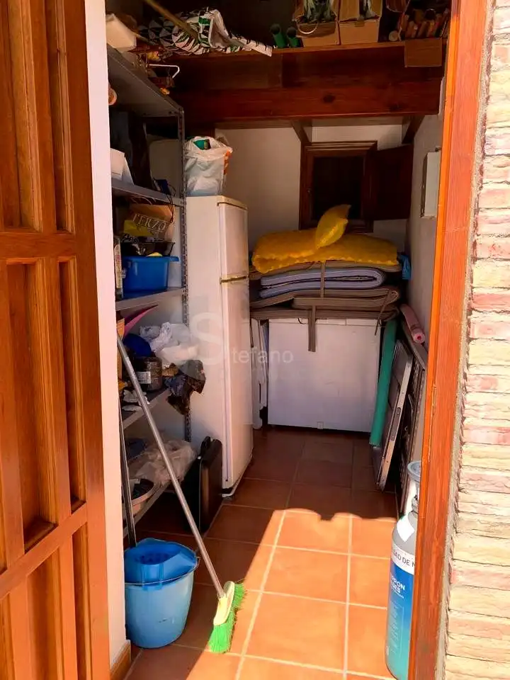 Cuina de Casa o xalet en venda en Álora amb Aire condicionat, Jardí privat i Terrassa