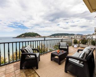 Terrace of Apartment to rent in Donostia - San Sebastián   with Terrace and Balcony