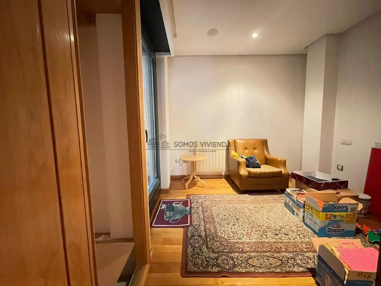 Sala de estar de Piso en venta en Ourense Capital  con Calefacción y Terraza