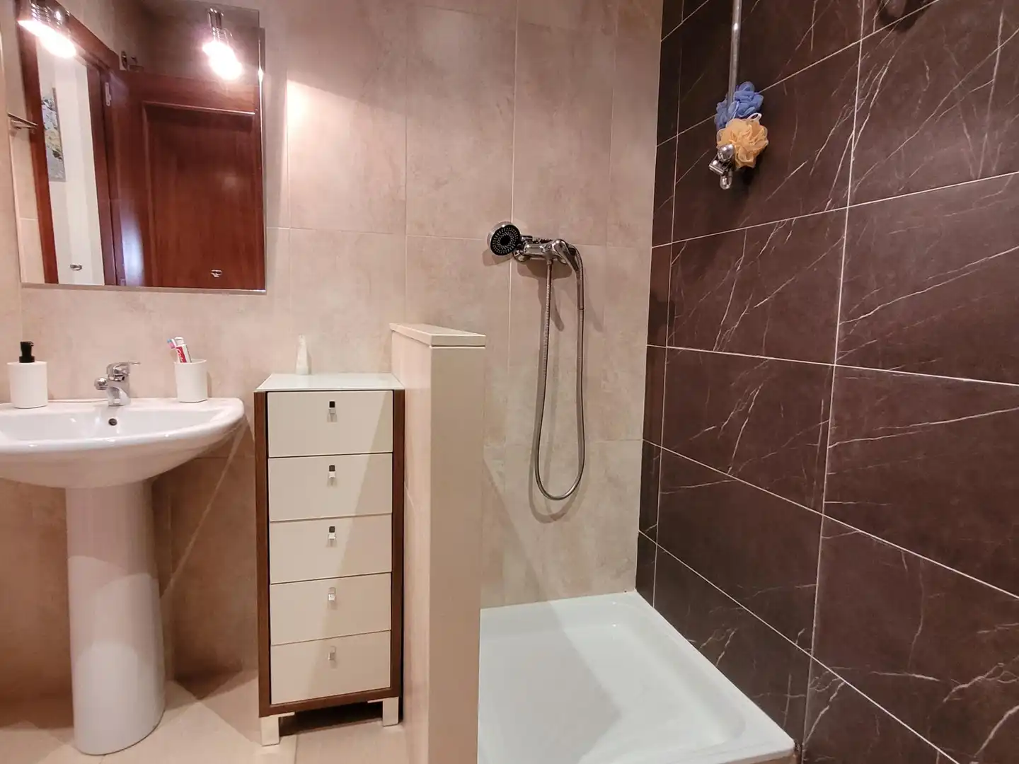 Bany de Dúplex en venda en Mollerussa amb Calefacció, Terrassa i Forn