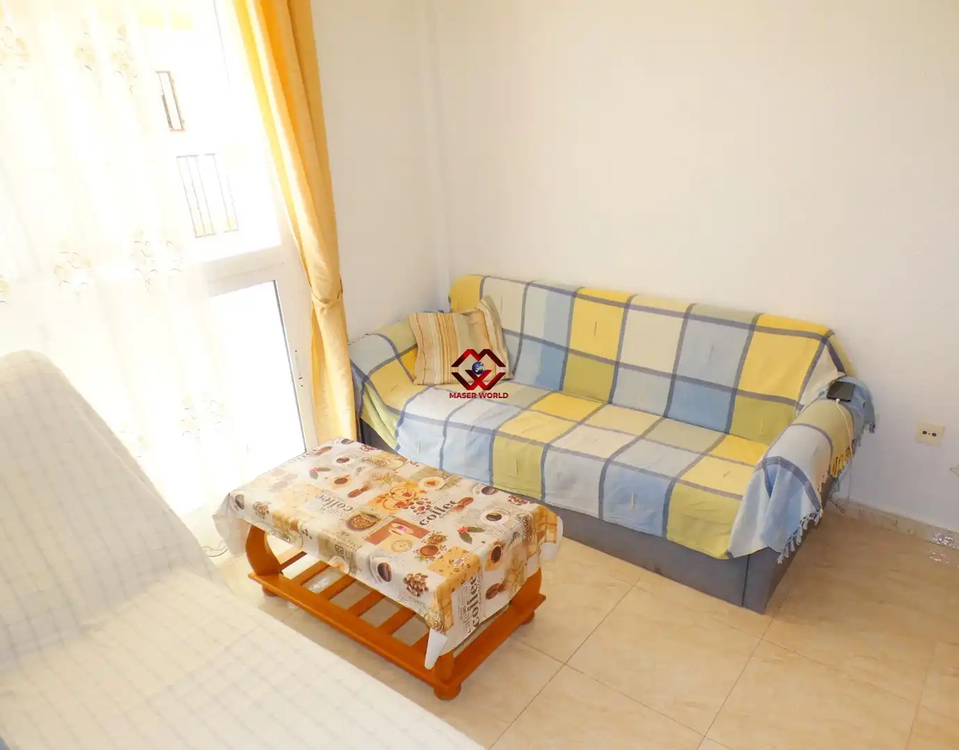 Sala d'estar de Apartament en venda en Mazarrón amb Moblat