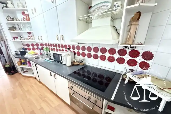Cocina de Piso en venta en Esplugues de Llobregat con Aire acondicionado, Calefacción y Terraza