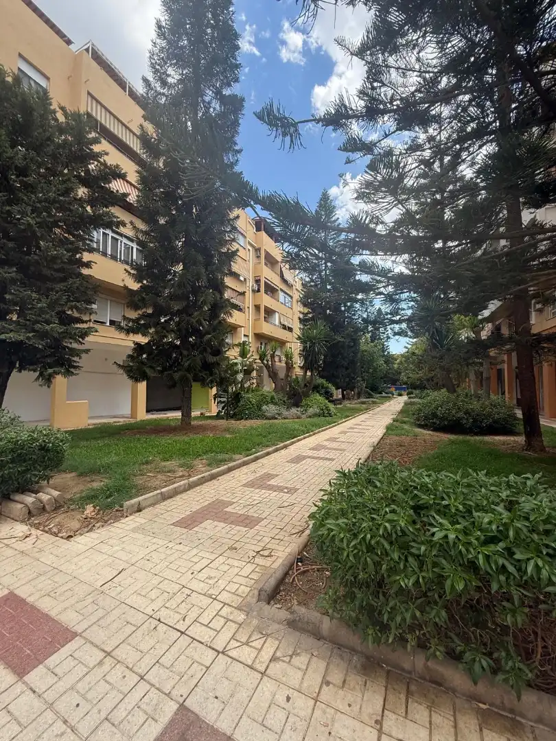 Exterior view of Flat for share in Málaga  with Air Conditioner, Terrace and Furnished