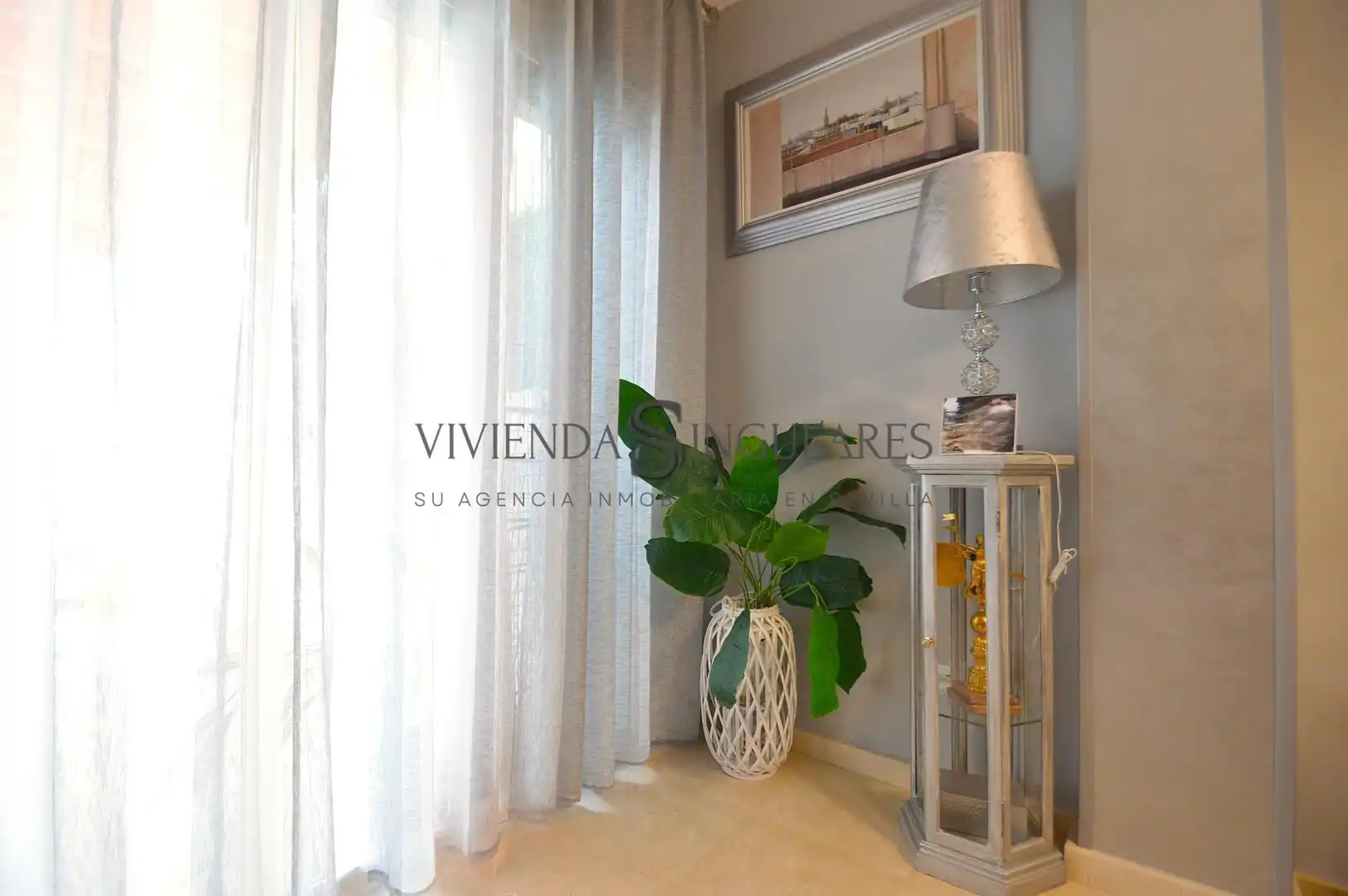 Sala de estar de Casa adosada en venta en Sevilla con Aire acondicionado, Terraza y Trastero