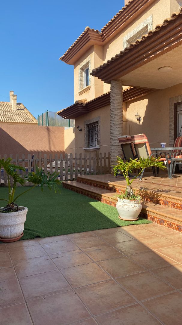 Garden of Single-family semi-detached for sale in San Javier  with Private garden, Terrace and Swimming Pool