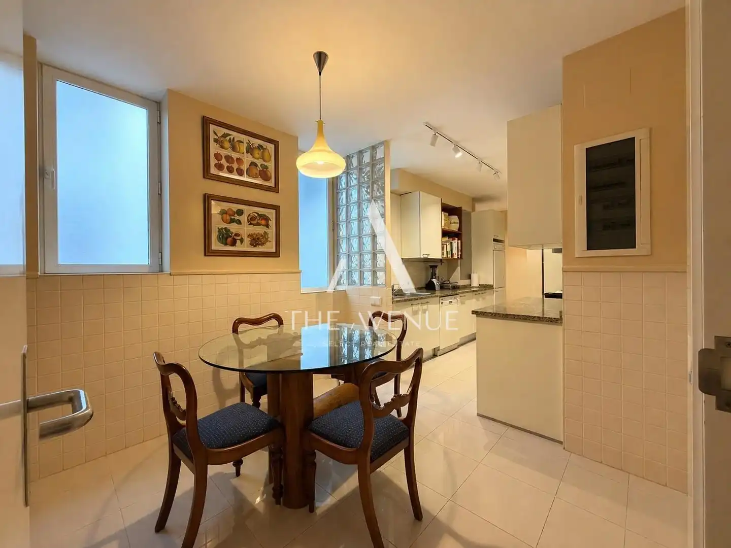 Cocina de Piso de alquiler en Madrid con Amueblado