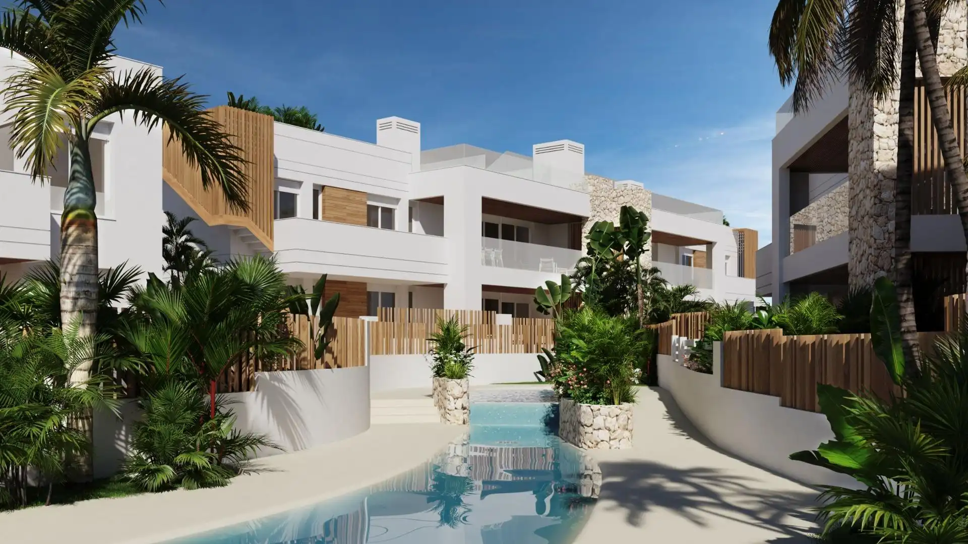 Vista exterior de Apartamento en venta en Pulpí con Jardín privado, Terraza y Balcón