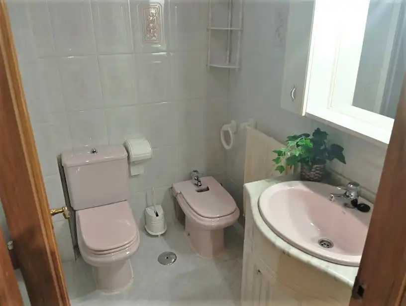 Baño de Piso de alquiler en Elche / Elx con Aire acondicionado, Amueblado y Horno