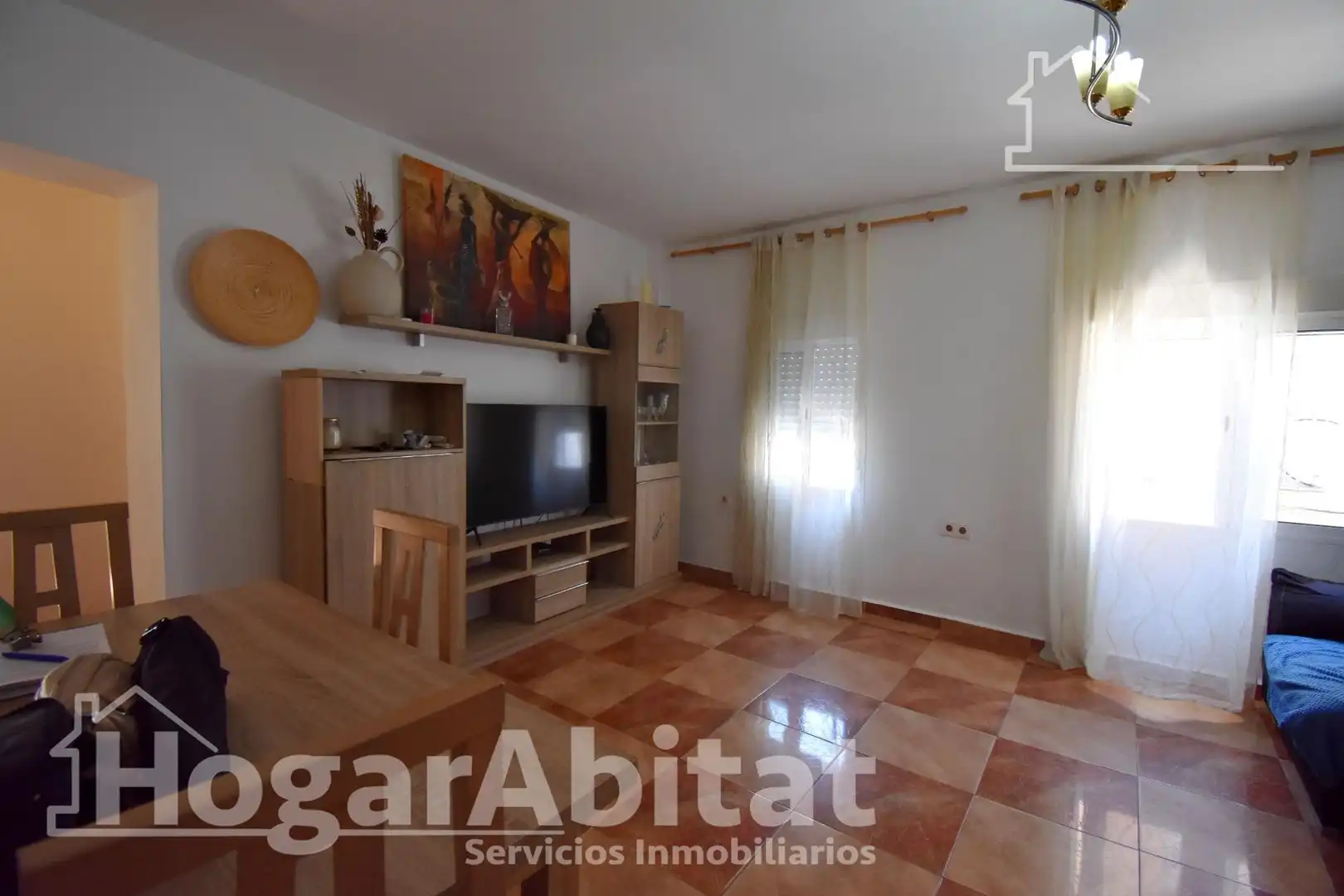 Living room of Flat for sale in Alzira  with Air Conditioner, Heating and Terrace