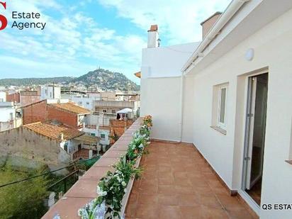 Balcony of Single-family semi-detached for sale in Blanes  with Air Conditioner, Terrace and Balcony
