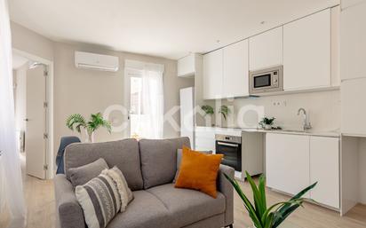 Living room of Attic for sale in  Madrid Capital  with Air Conditioner and Terrace