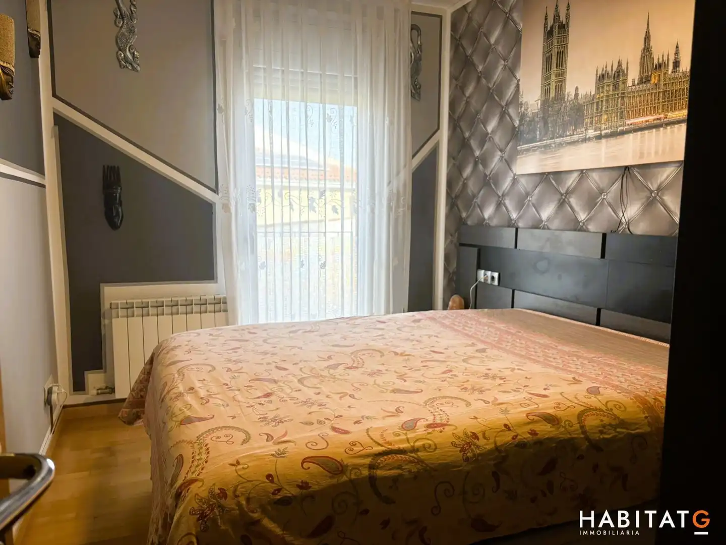 Bedroom of Flat for sale in Bellpuig  with Air Conditioner and Heating