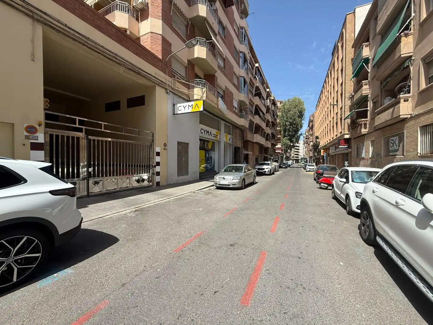 Vista exterior de Garaje en venta en Alicante / Alacant