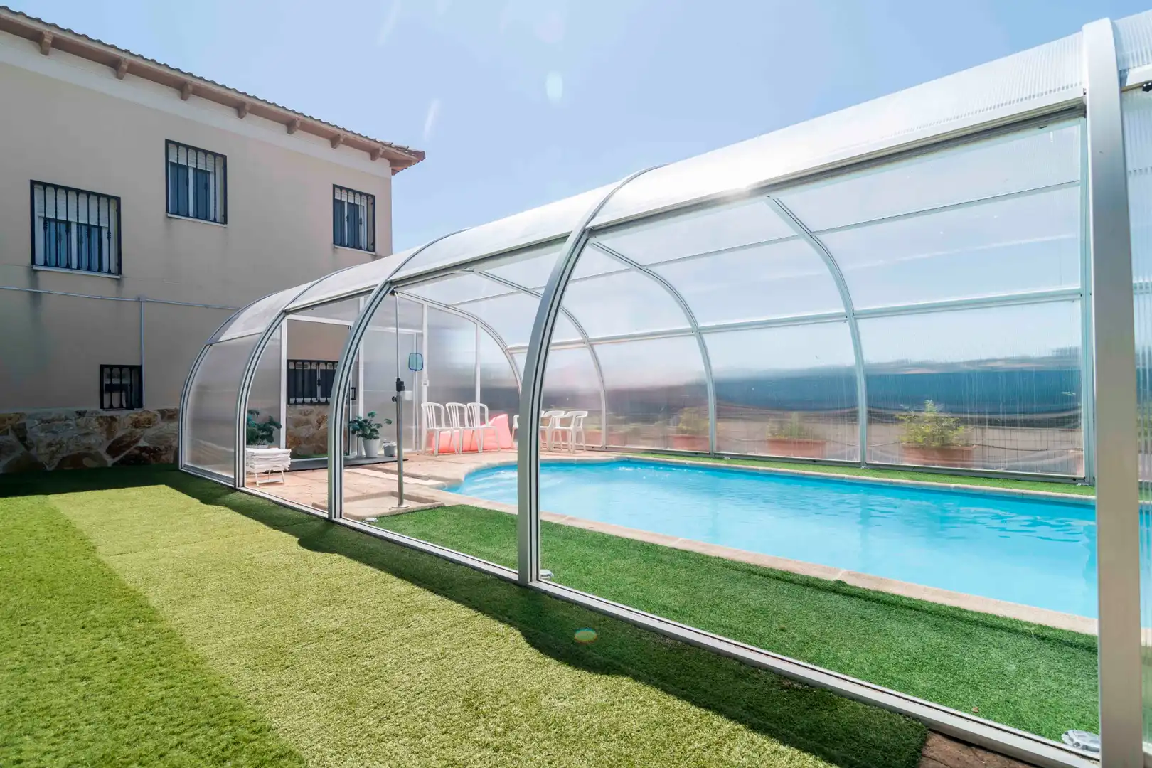 Piscina de Casa o chalet en venta en Méntrida con Aire acondicionado, Calefacción y Jardín privado