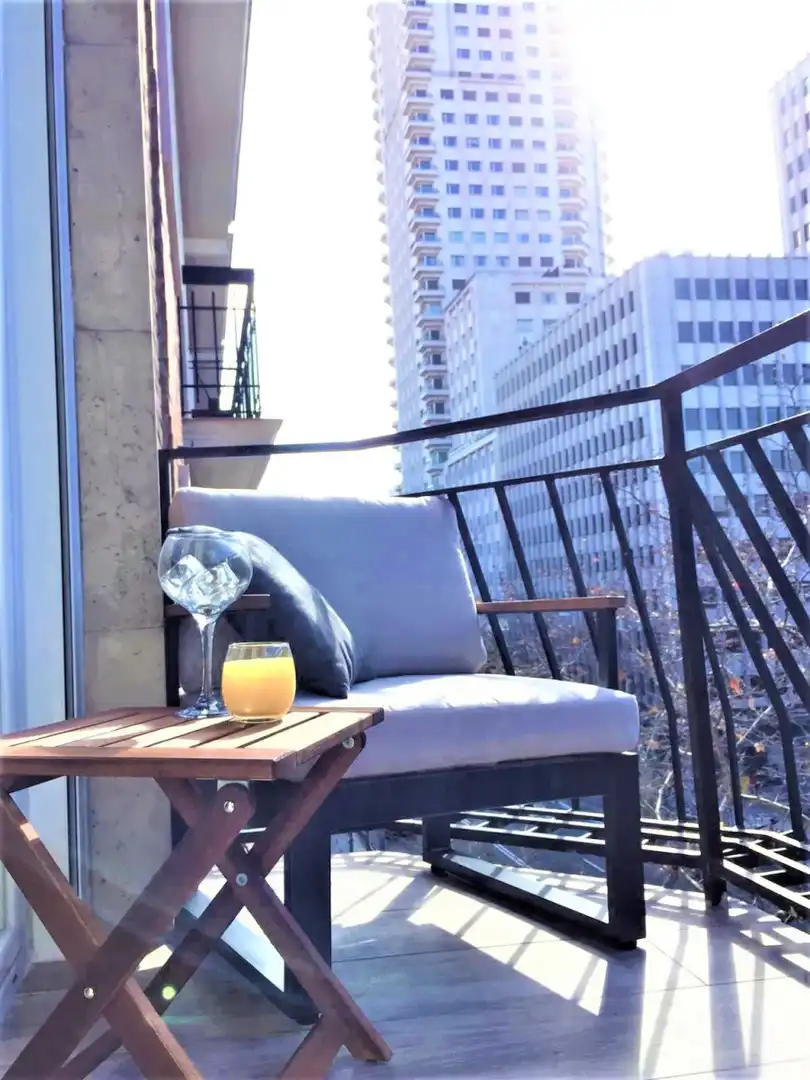 Balcony of Flat for rent in Centro