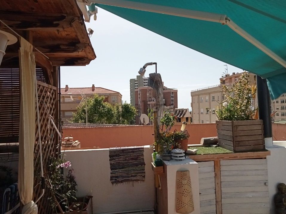 Terrassa de Casa adosada en venda en El Campello amb Aire condicionat, Jardí privat i Terrassa