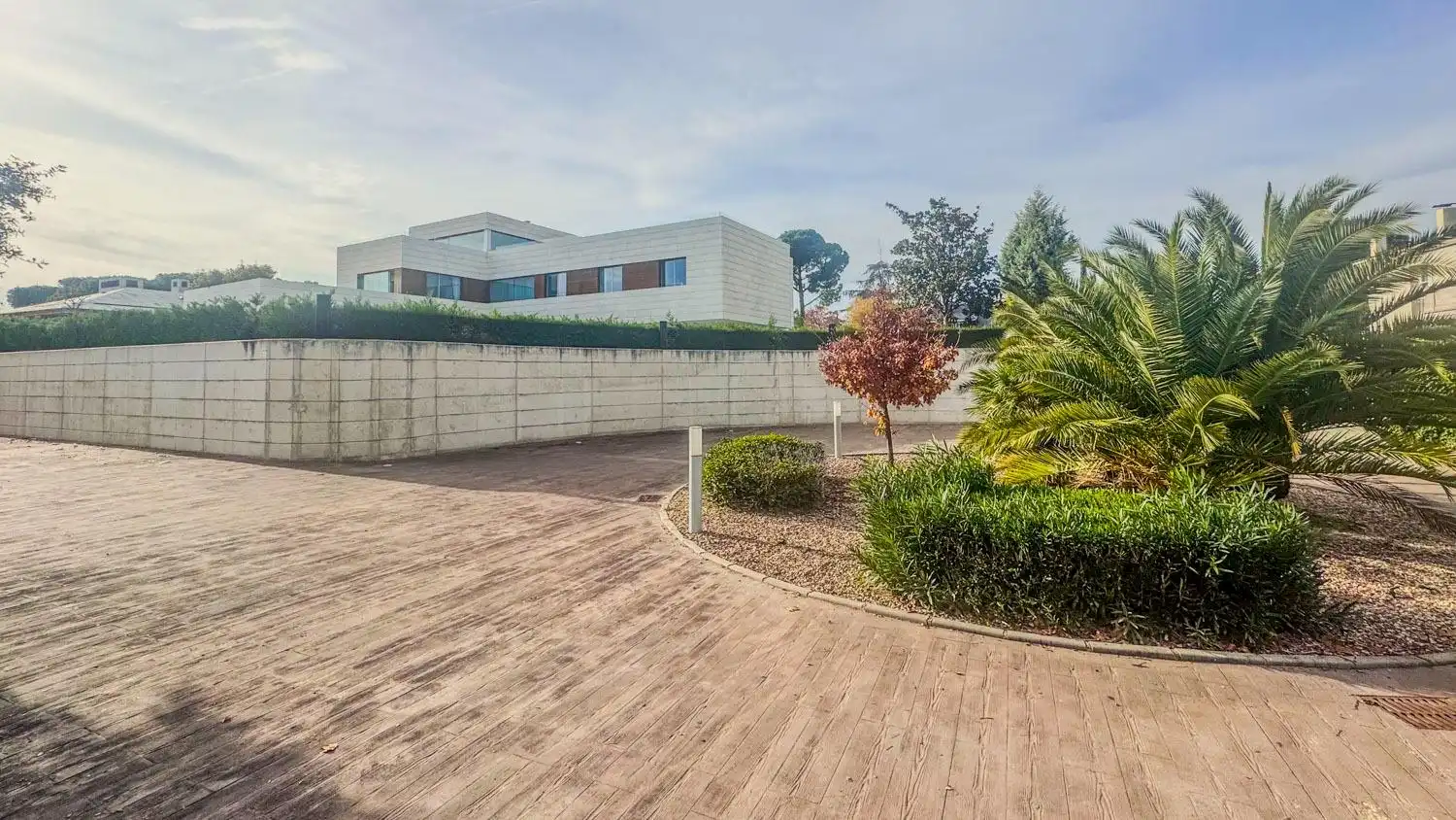 Exterior view of Houses for sale in Madrid  with Air Conditioner, Heating and Private garden