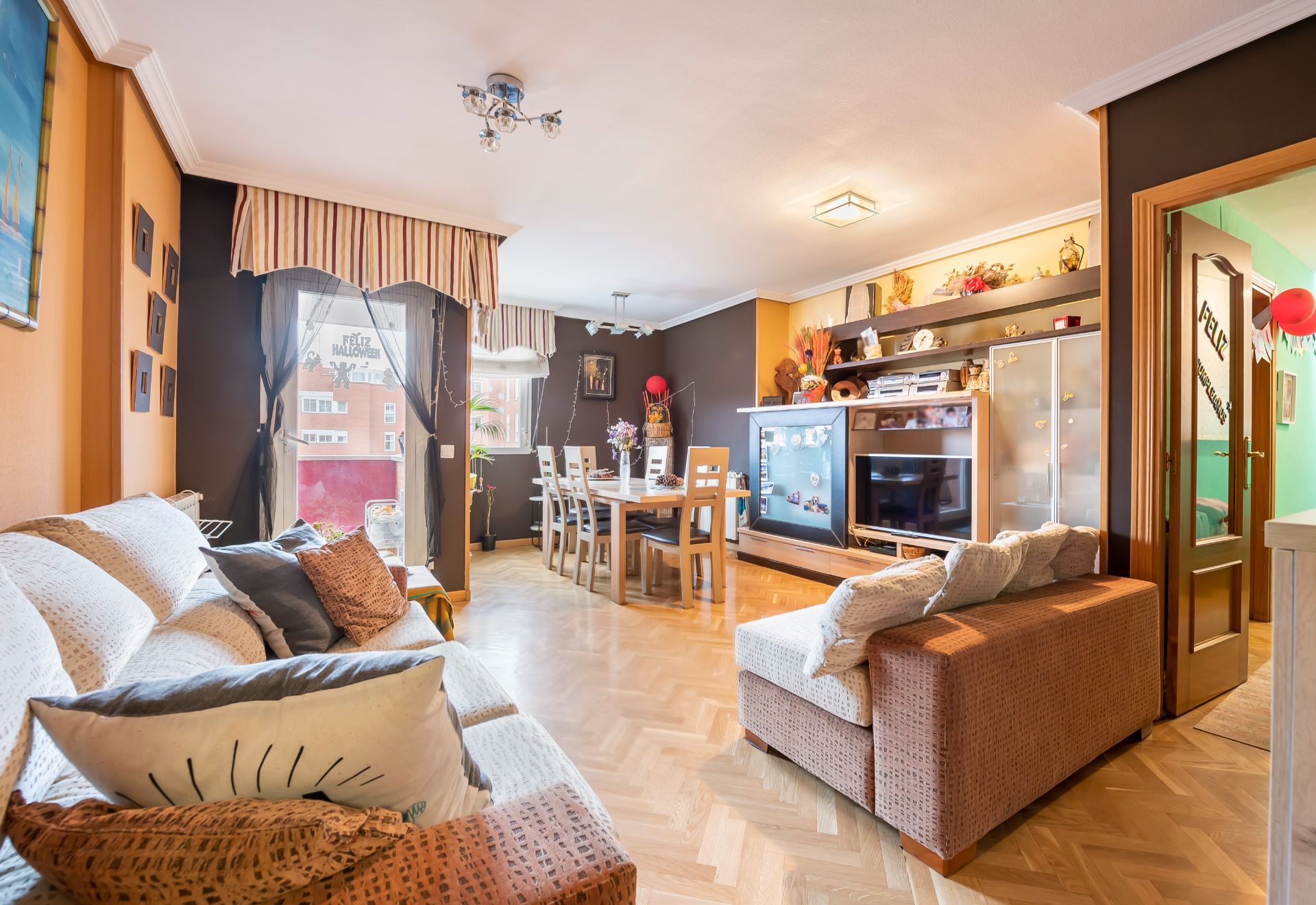 Sala d'estar de Pis en venda en Arganda del Rey amb Calefacció, Terrassa i Traster