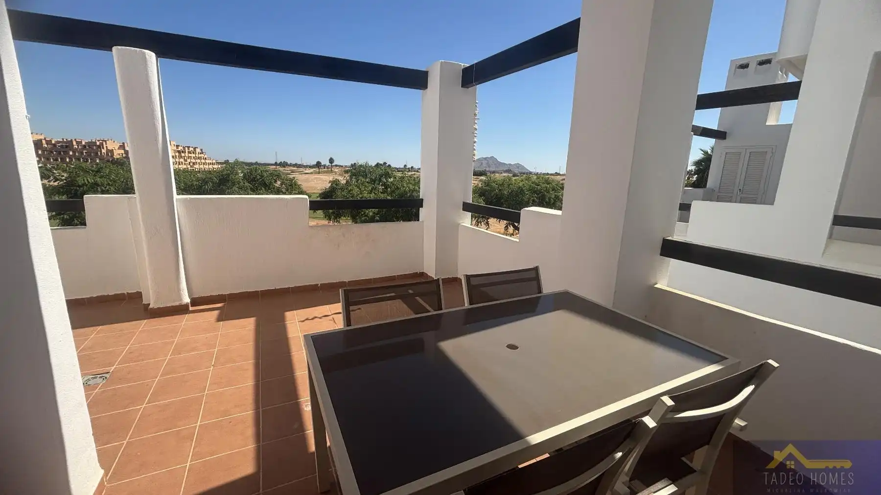 Terrasse von Wohnungen zum Verkauf in Torre-Pacheco mit Klimaanlage, Heizung und Terrasse