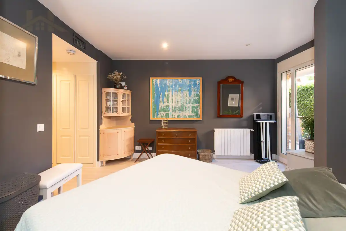 Bedroom of Ground floor for sale in La Moraleja  with Air Conditioner, Heating and Private garden