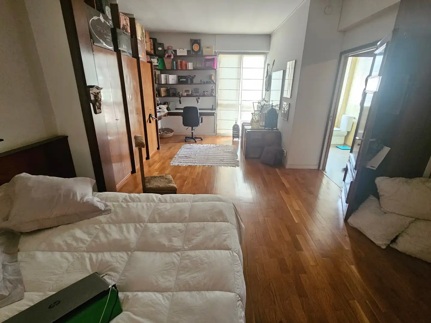 Bedroom of Flat for sale in Sabadell  with Heating, Parquet flooring and Terrace