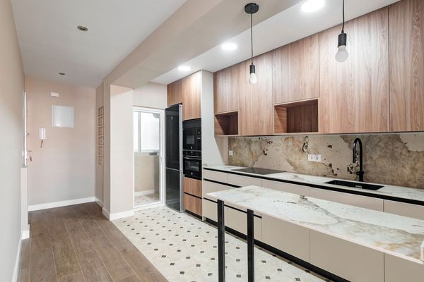 Kitchen of Flat for sale in Alcobendas  with Air Conditioner and Heating