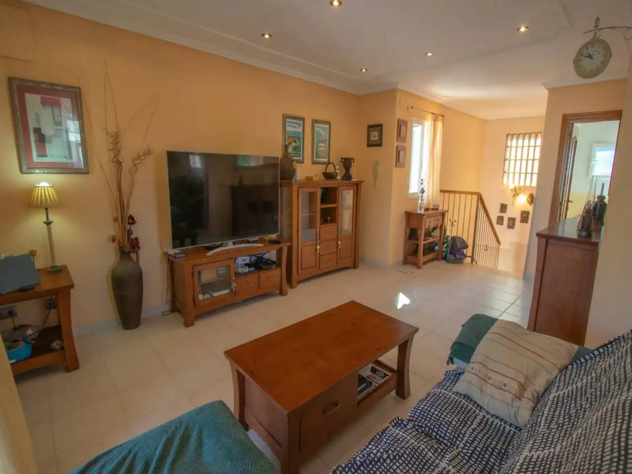 Sala d'estar de Casa o xalet en venda en Oropesa del Mar / Orpesa amb Jardí privat, Terrassa i Piscina