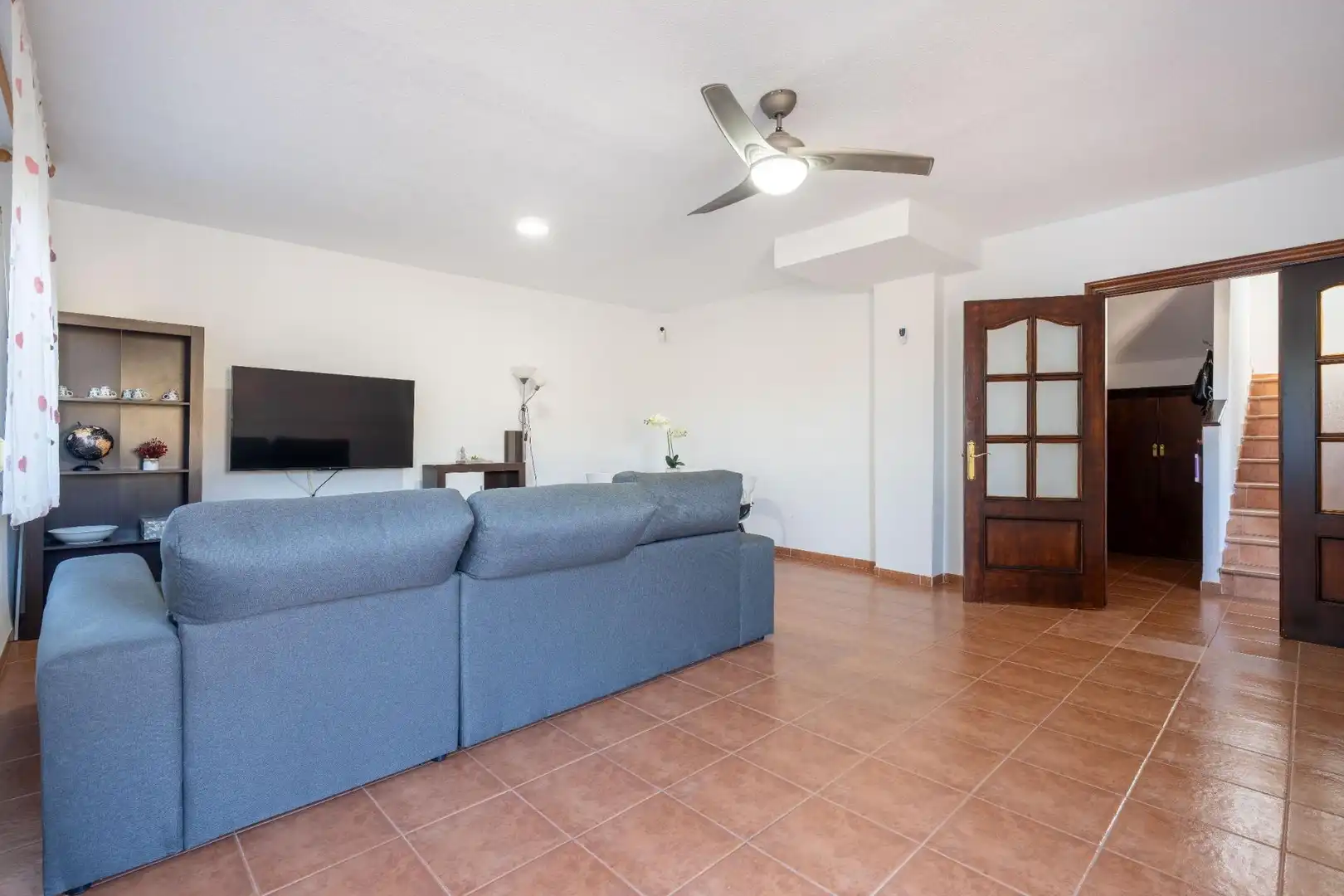 Sala de estar de Dúplex en venta en Vícar con Aire acondicionado, Calefacción y Jardín privado