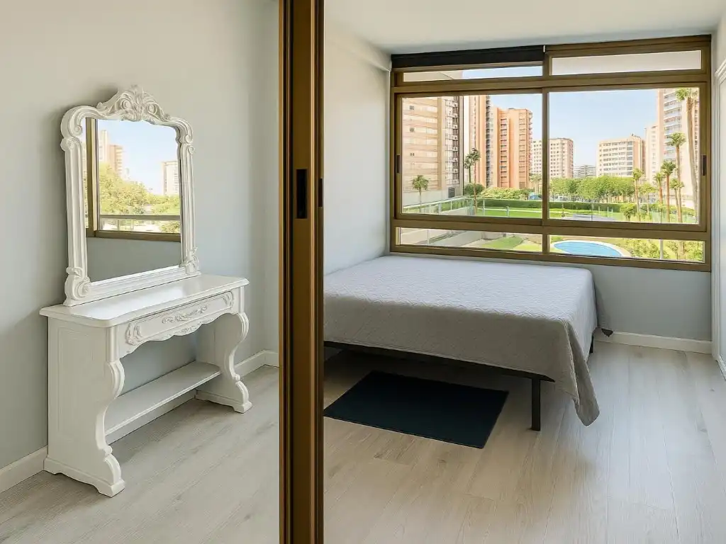 Habitación de Piso en venta en Benidorm con Aire acondicionado, Piscina y Amueblado