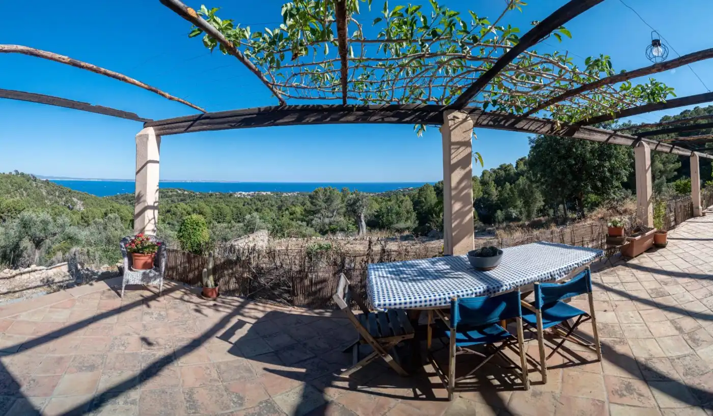 Terrasse von Country house zum Verkauf in Calvià