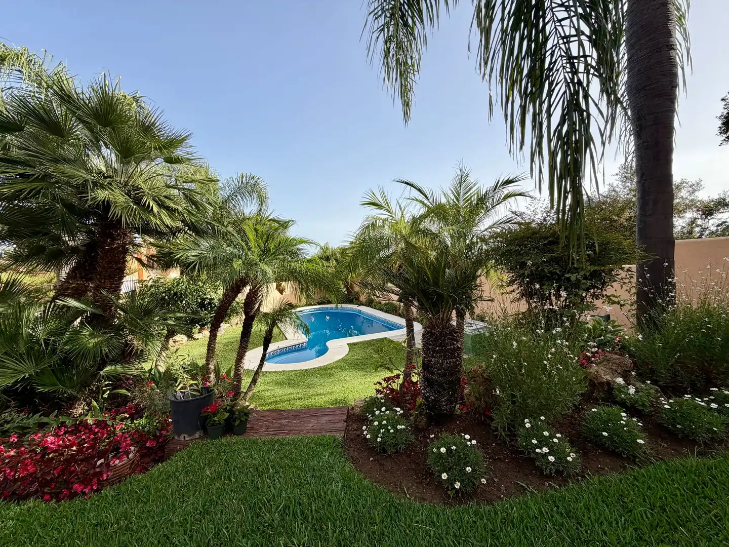 Swimming pool of Detached homes for sale in Marbella  with Terrace and Balcony