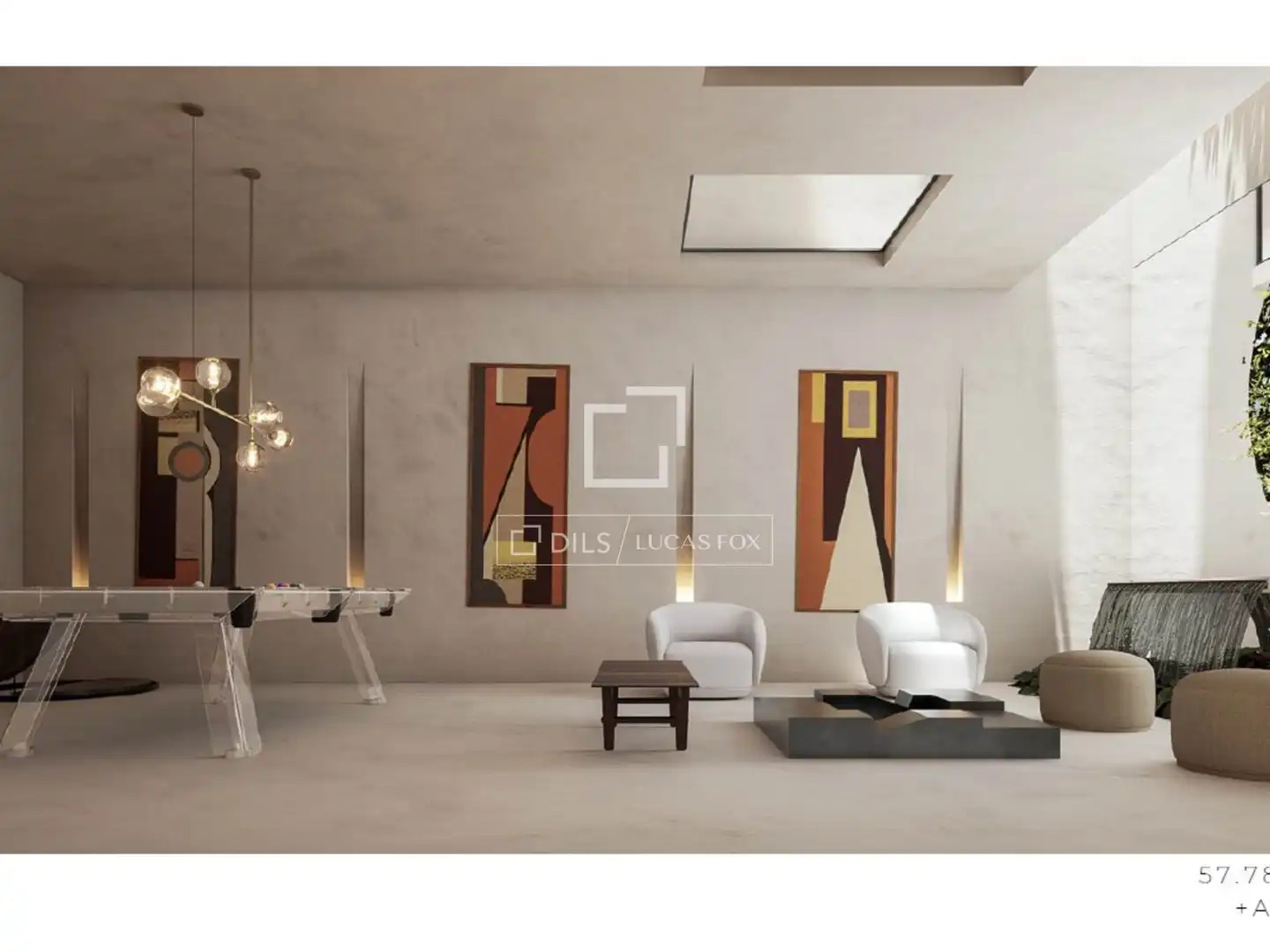 Wohnzimmer von Grundstücke zum Verkauf in Madrid