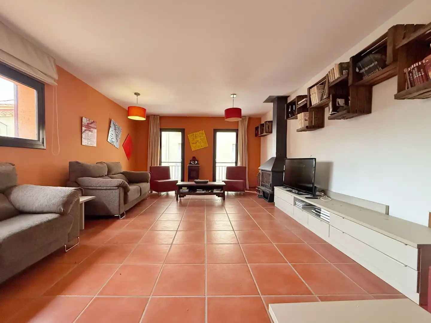 Sala d'estar de Edifici en venda en Sant Jaume dels Domenys