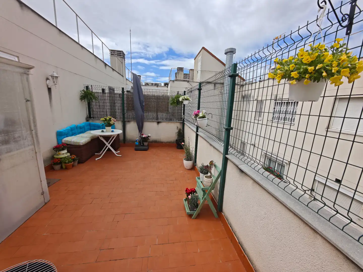 Terrasse von Maisonette zum Verkauf in Leganés mit Klimaanlage, Heizung und Parkett