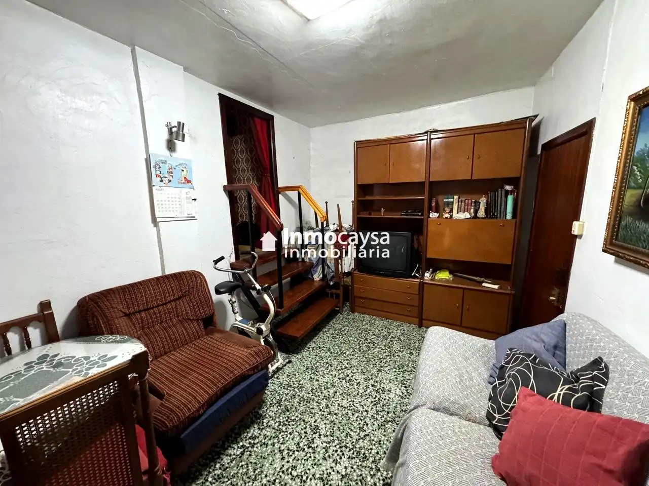Sala de estar de Piso en venta en Xàtiva con Aire acondicionado y Terraza