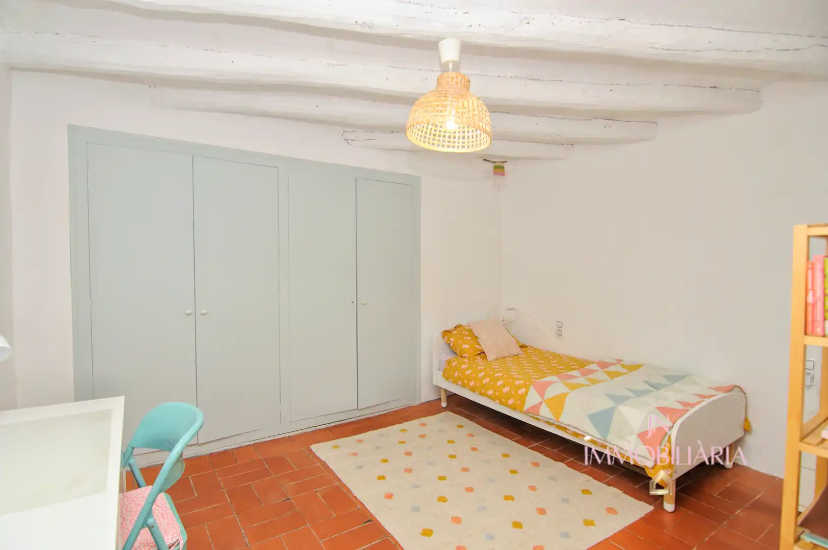 Schlafzimmer von Haus oder Chalet zum Verkauf in Piera mit Heizung, Parkett und Terrasse