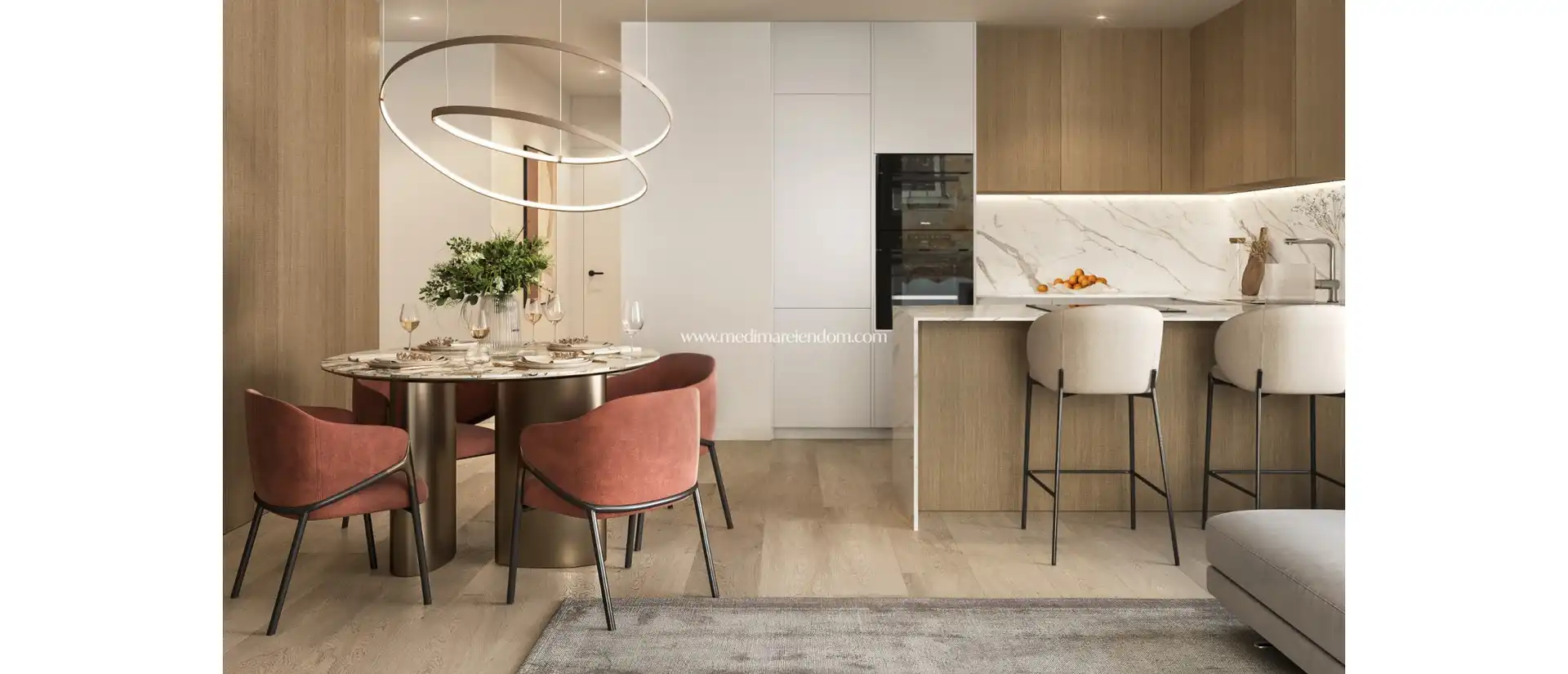 Küche von Wohnung zum Verkauf in Calpe / Calp mit Terrasse