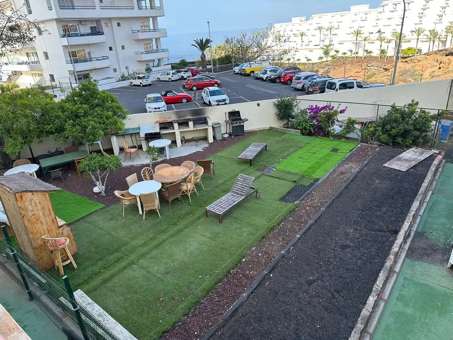 Terrasse von Dachboden zum Verkauf in Adeje mit Terrasse, Möbliert und Gemeinschaftspool