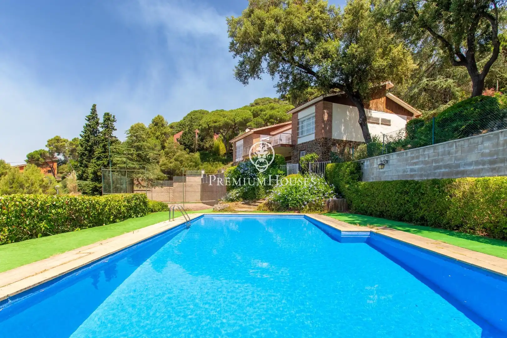 Vista exterior de Casa o chalet en venta en Vallromanes con Calefacción, Jardín privado y Terraza