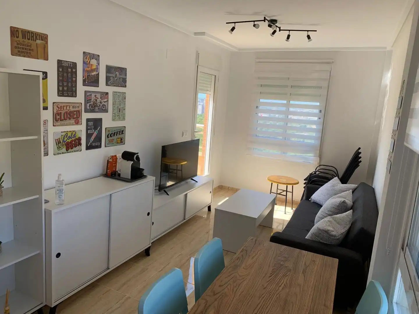 Sala d'estar de Àtic en venda en Benidorm amb Aire condicionat, Calefacció i Terrassa