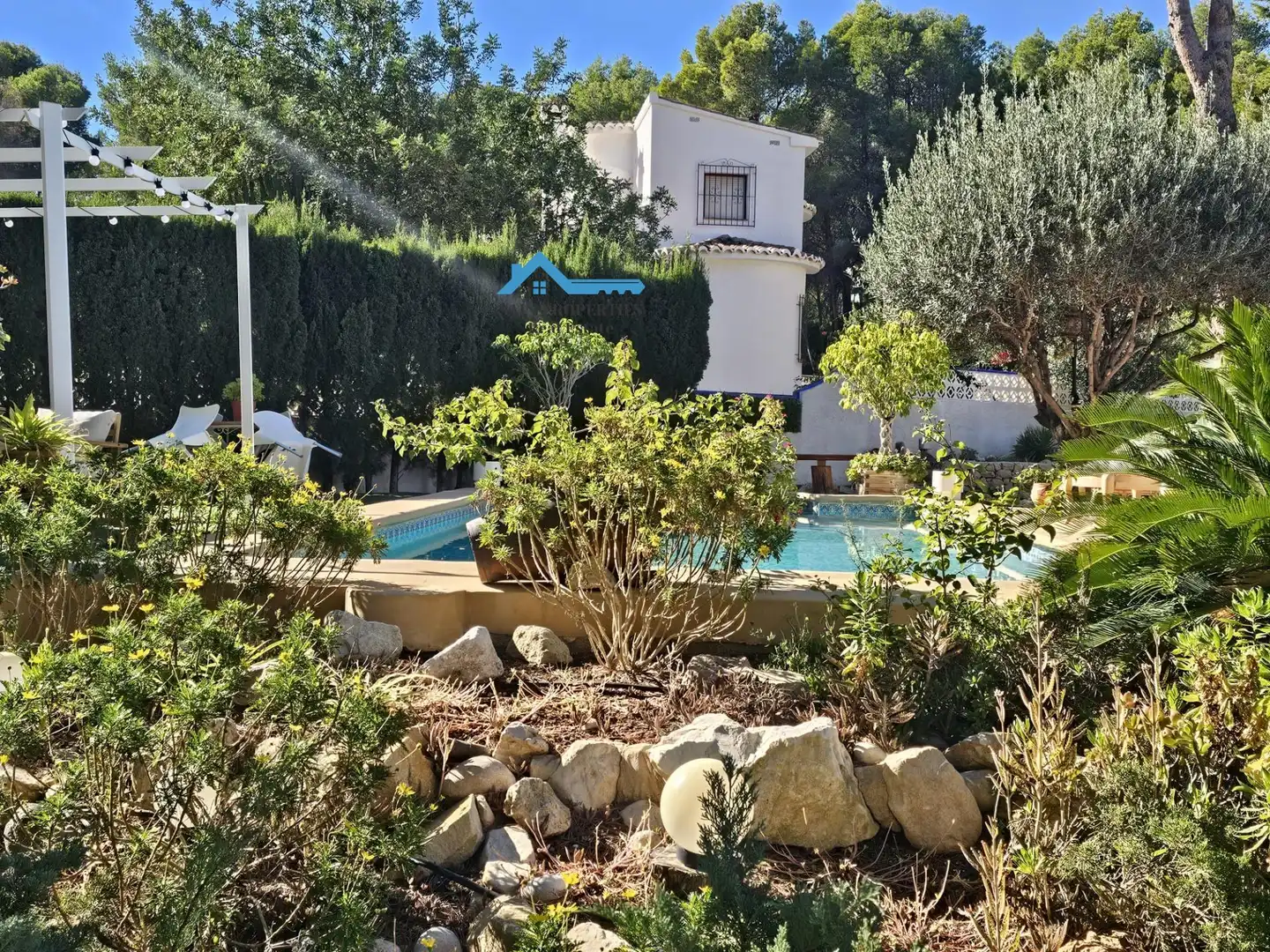 Piscina de Casa o chalet en venta en Altea con Aire acondicionado, Calefacción y Jardín privado