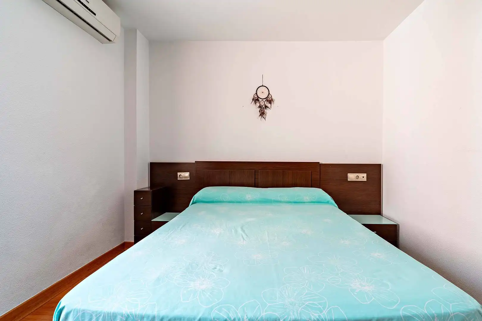 Bedroom of Flat for sale in Roquetas de Mar  with Air Conditioner, Parquet flooring and Terrace