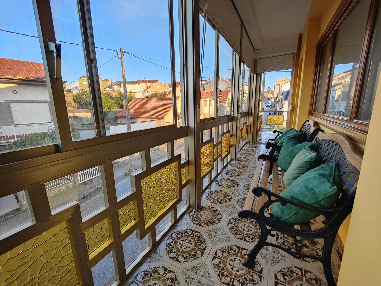 Terrassa de Casa o xalet en venda en Rianxo amb Calefacció, Jardí privat i Moblat