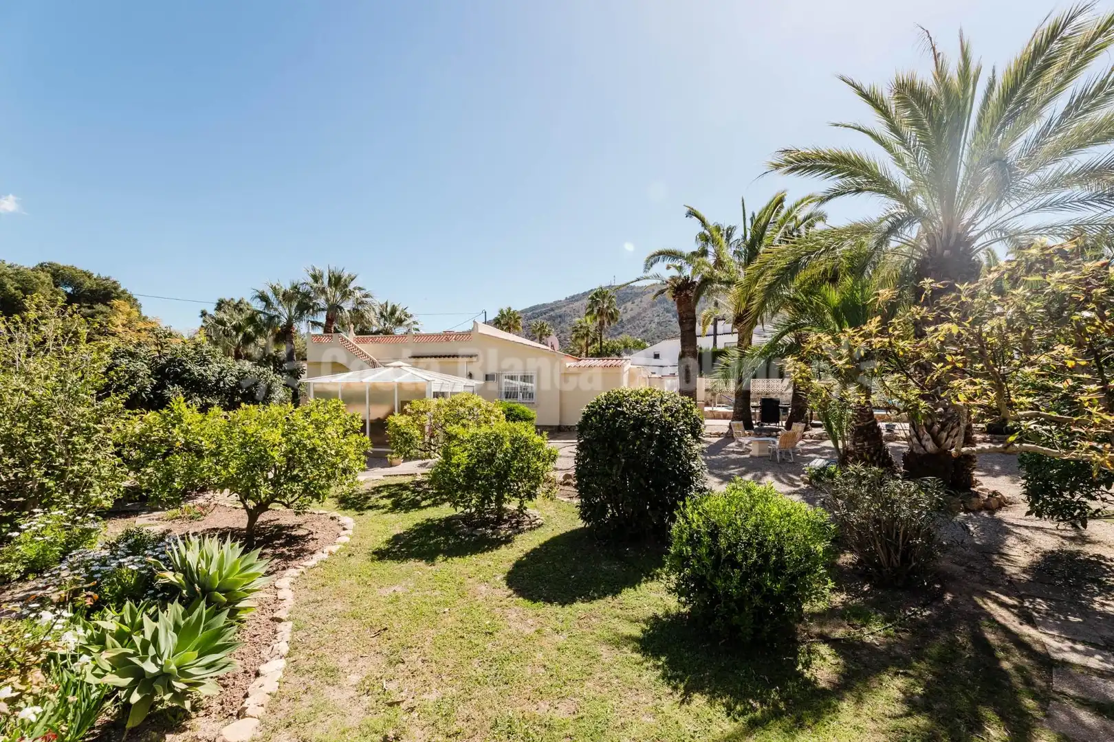 Exterior view of Houses for sale in L'Alfàs del Pi  with Air Conditioner, Heating and Private garden