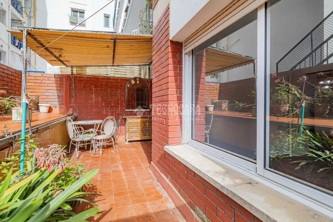 Terraza de Piso en venta en Barcelona con Jardín privado, Terraza y Balcón