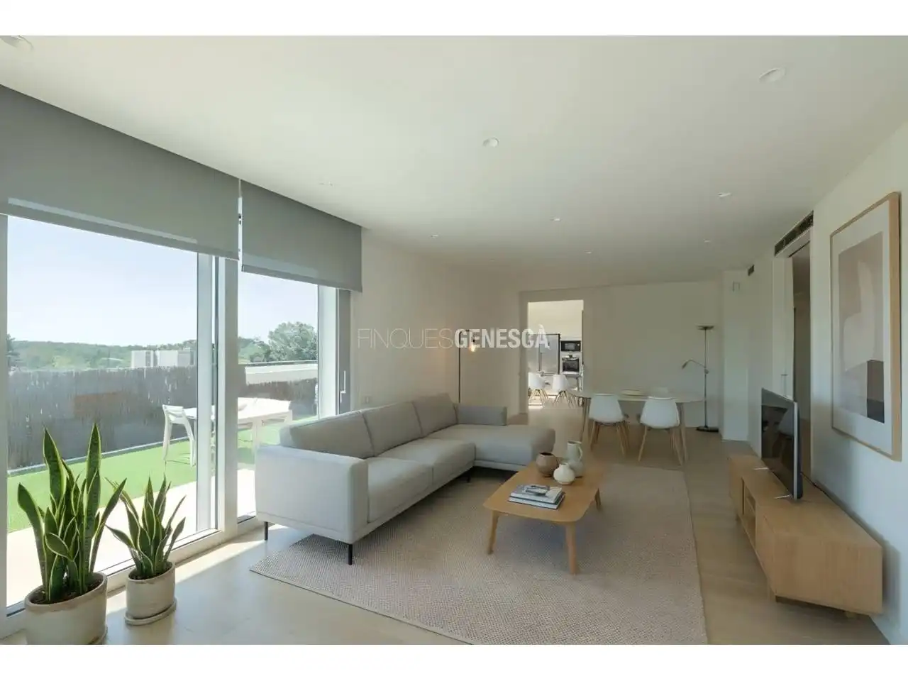Sala d'estar de Casa o xalet en venda en Matadepera amb Aire condicionat, Calefacció i Jardí privat