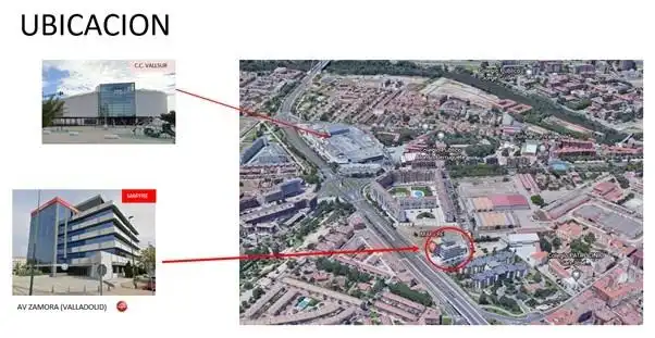 Vista exterior de Oficina de alquiler en Valladolid con Aire acondicionado y Calefacción