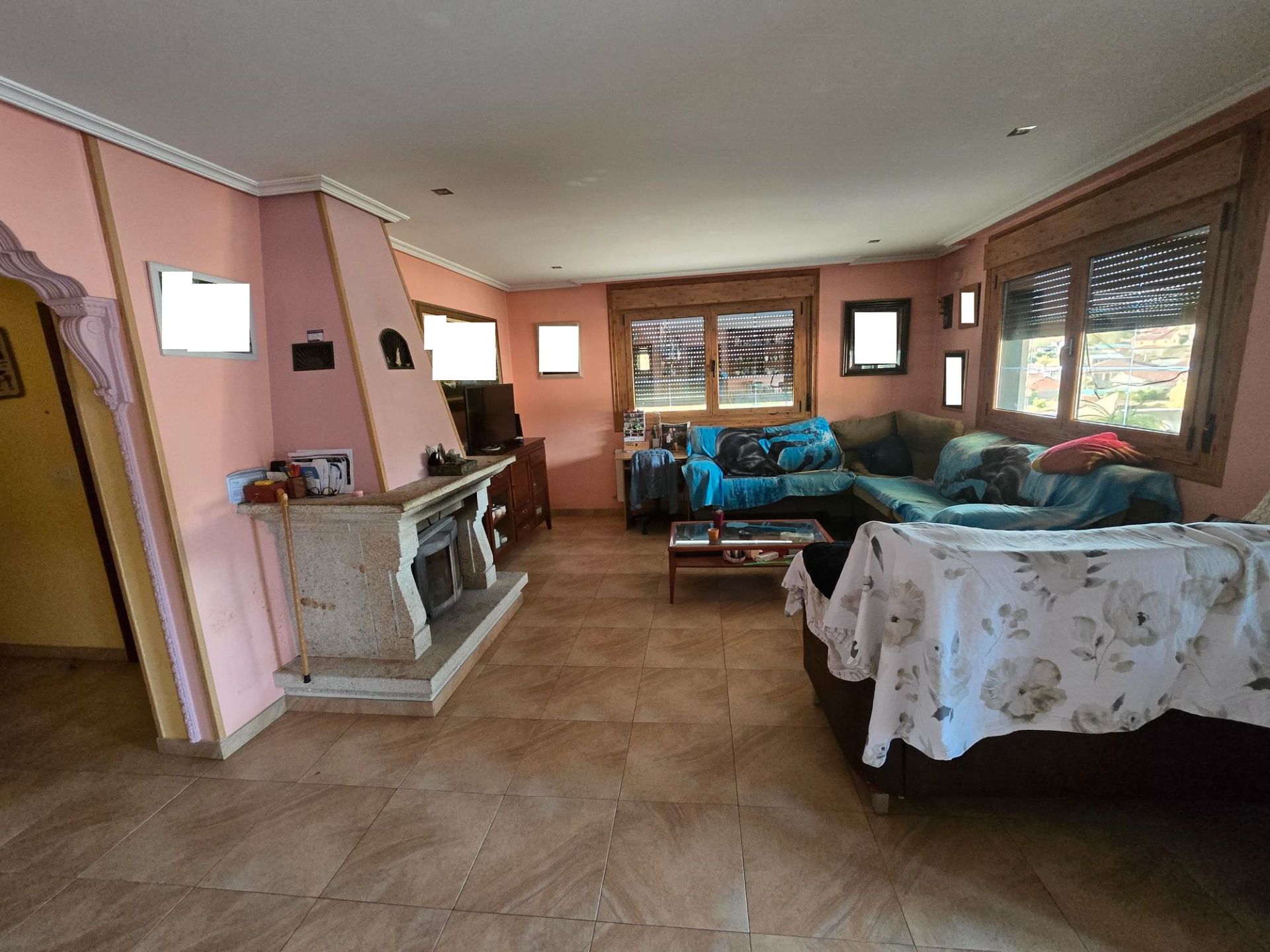 Living room of House or chalet for sale in Amoeiro  with Heating, Private garden and Parquet flooring